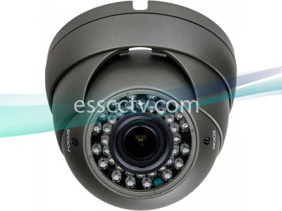 AHD Analog HD Outdoor Eyeball Dome Camera, A-HD 720p Megapixel, 2.8-12mm, 36 IR LED