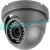 Additional Image for HD-TVI Analog HD 2MP 1080p Outdoor Dome Eyeball Camera, 2.8-12mm Auto-Focus Motorized Lens, 36 IR LED: Gray Dome