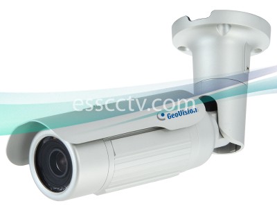 GEOVISION 2 Megapixel Network IP Bullet Camera: Full HD 1080p, 16 IR, IP66 Outdoor, PoE, ICR