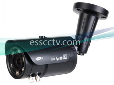 KT&C HD-SDI bullet IR camera: Full 1080p 2 Megapixel, 3.5~16mm lens, 6 High-Power IR LED - 120 FT