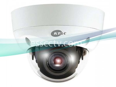 KT&C KPC-VDS302NUV9 Outdoor Vandal Dome Camera, 960H 750 TVL, IP68, Dual Power