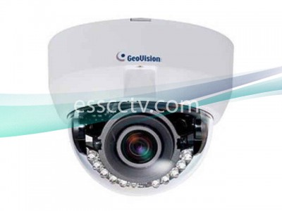 Geovision GV-EFD2101 2MP 3-9mm Target Fixed IP Dome Camera Super Low Lux WDR DC/PoE