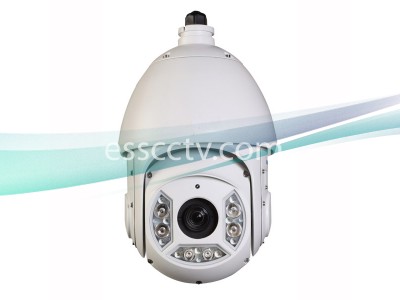 SavvyTech PDN6CT220H 2MP 6â€³ 20x IP PTZ Dome Camera, 300FT IR