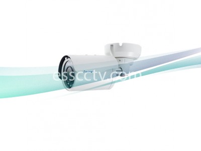 Geovision GV-BL5700 5M IR Bullet Camera Lens: 4~8mm P-Iris LowLux 12IR-LED @ 98.4ft Day/Night IP67 IK10 DC12V/PoE