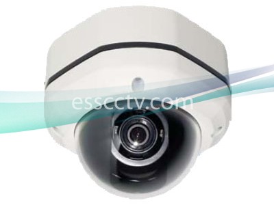 Eyemax DT 602V-M Hammer Dome Camera: 620 TVL, 2.8~12mm, 2D DNR, IP 68